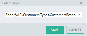 List type as Customers